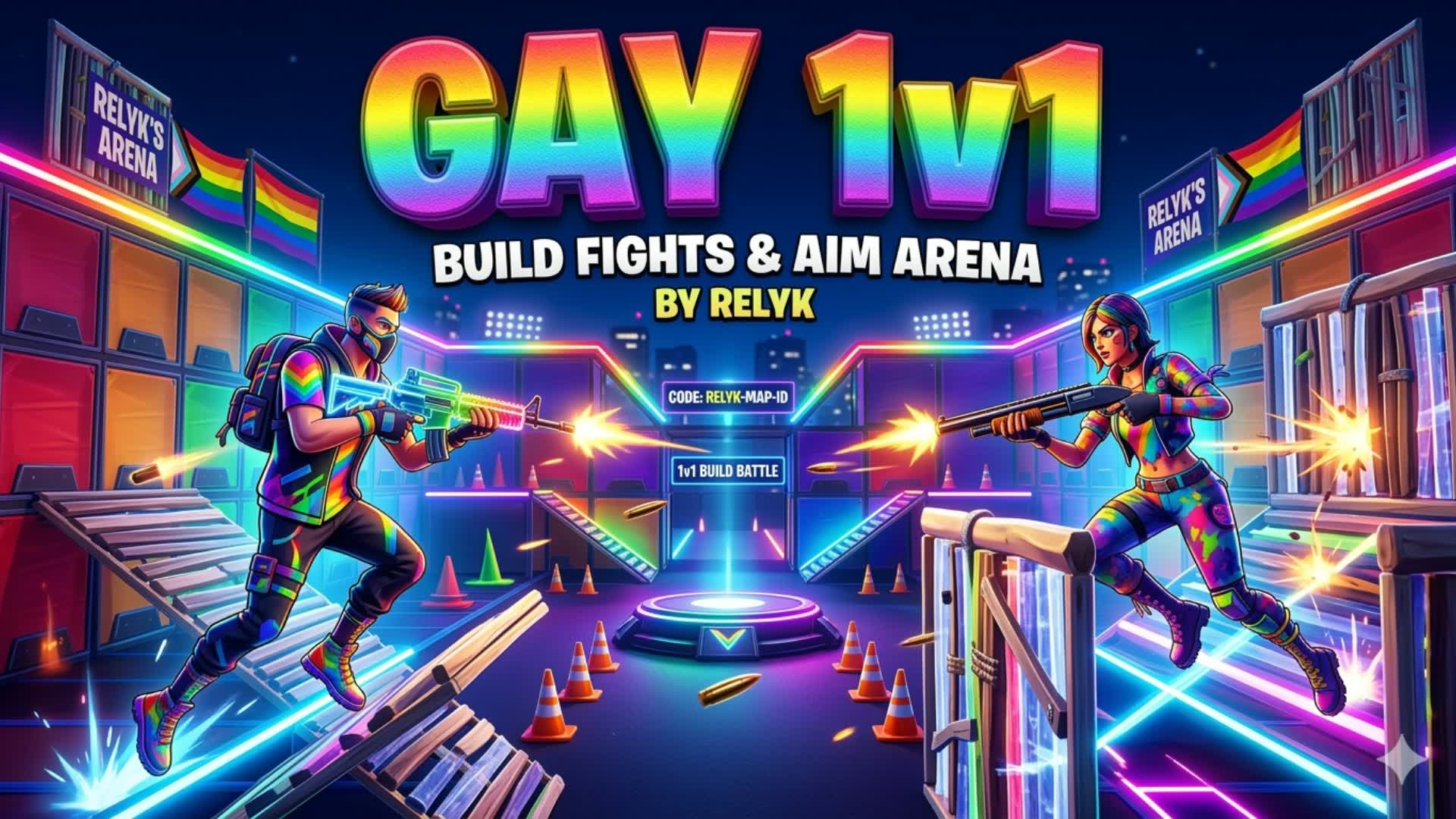 Gay 1v1 — Fortnite Creative map