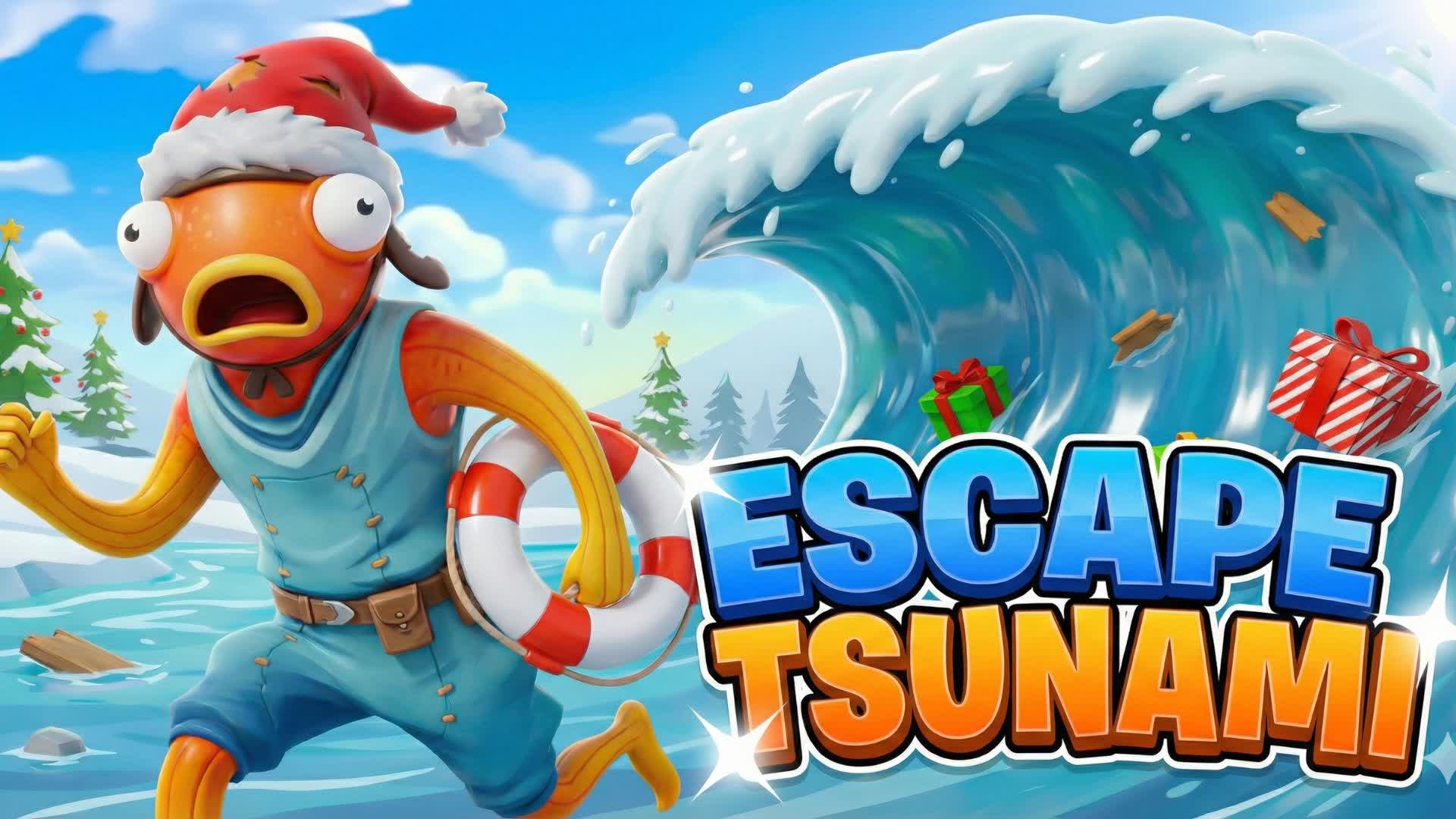 ESCAPE TSUNAMI🌊 — Fortnite Creative map