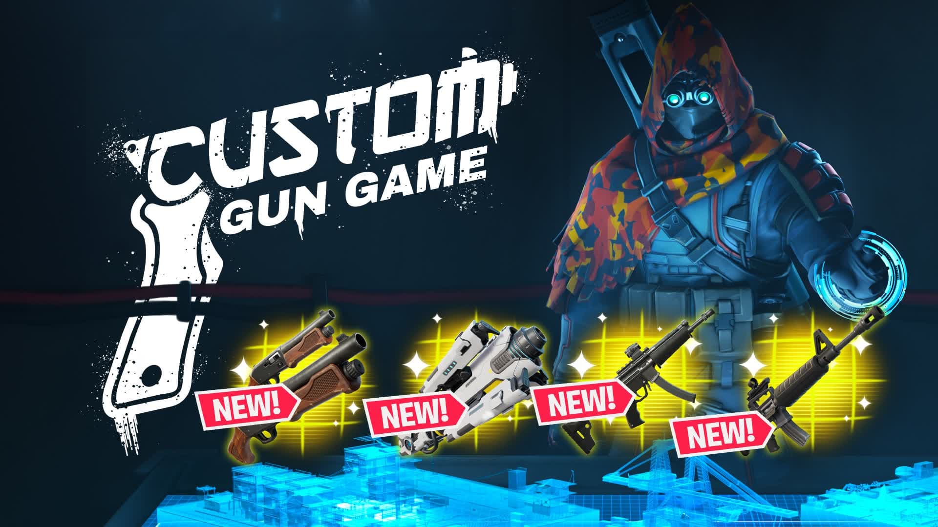 Custom Gun Game β Fortnite Creative map