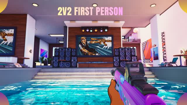 2v2 First Person — Fortnite Creative map