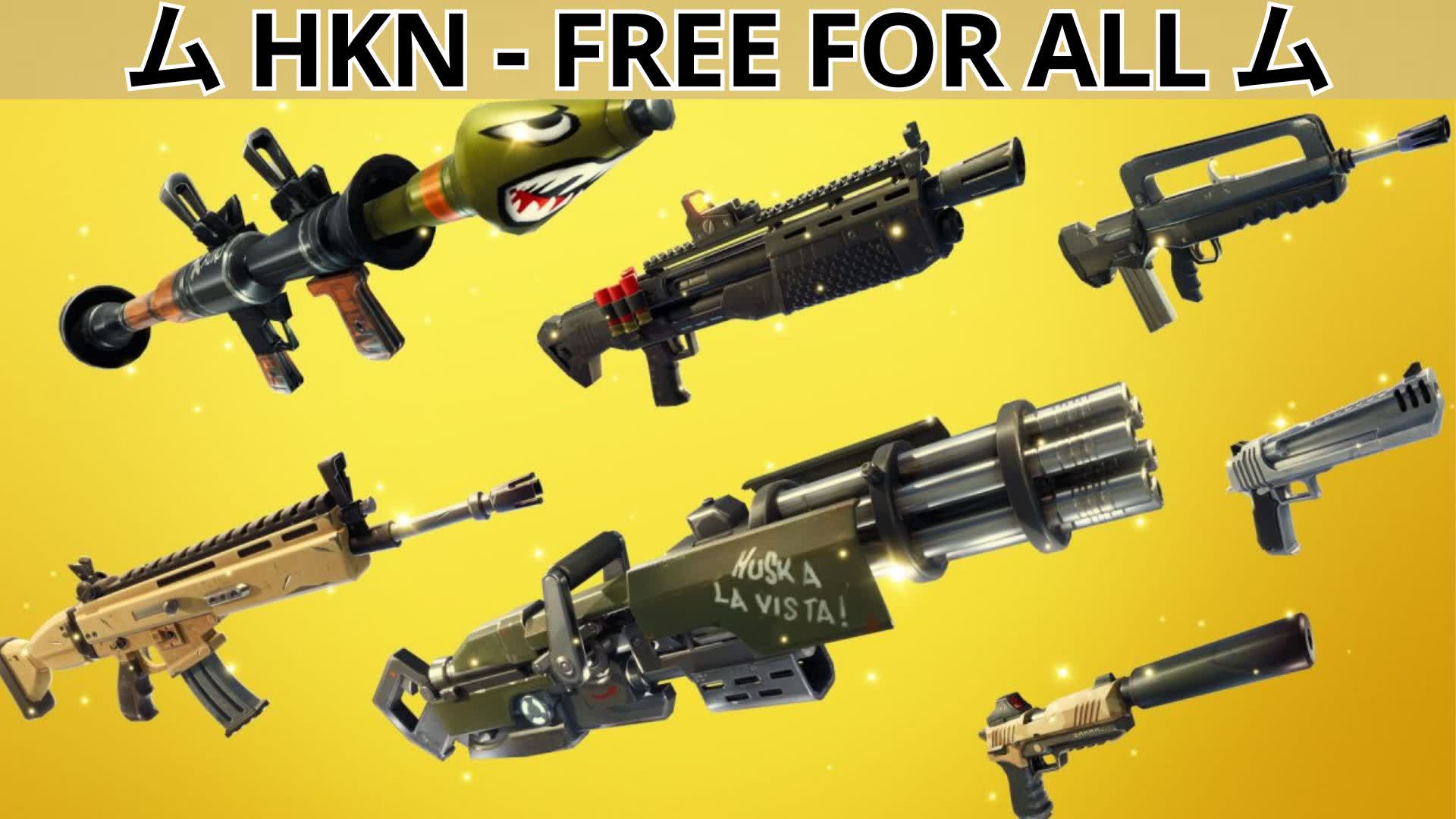 γ HKN - FREE FOR ALL γ β Fortnite Creative map