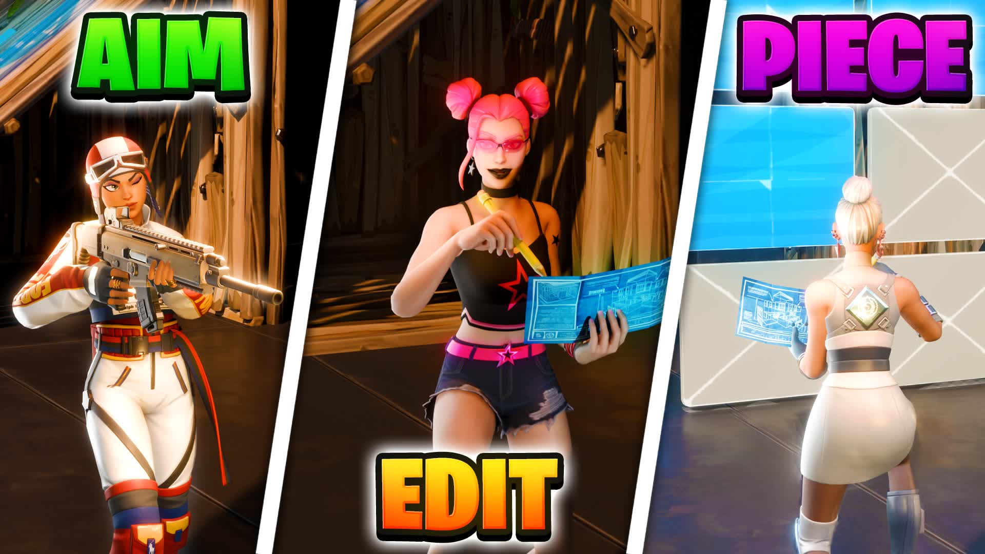 🎯 PRACTICE AIM, EDIT, PIECE CONTROL🎯 — Fortnite Creative map