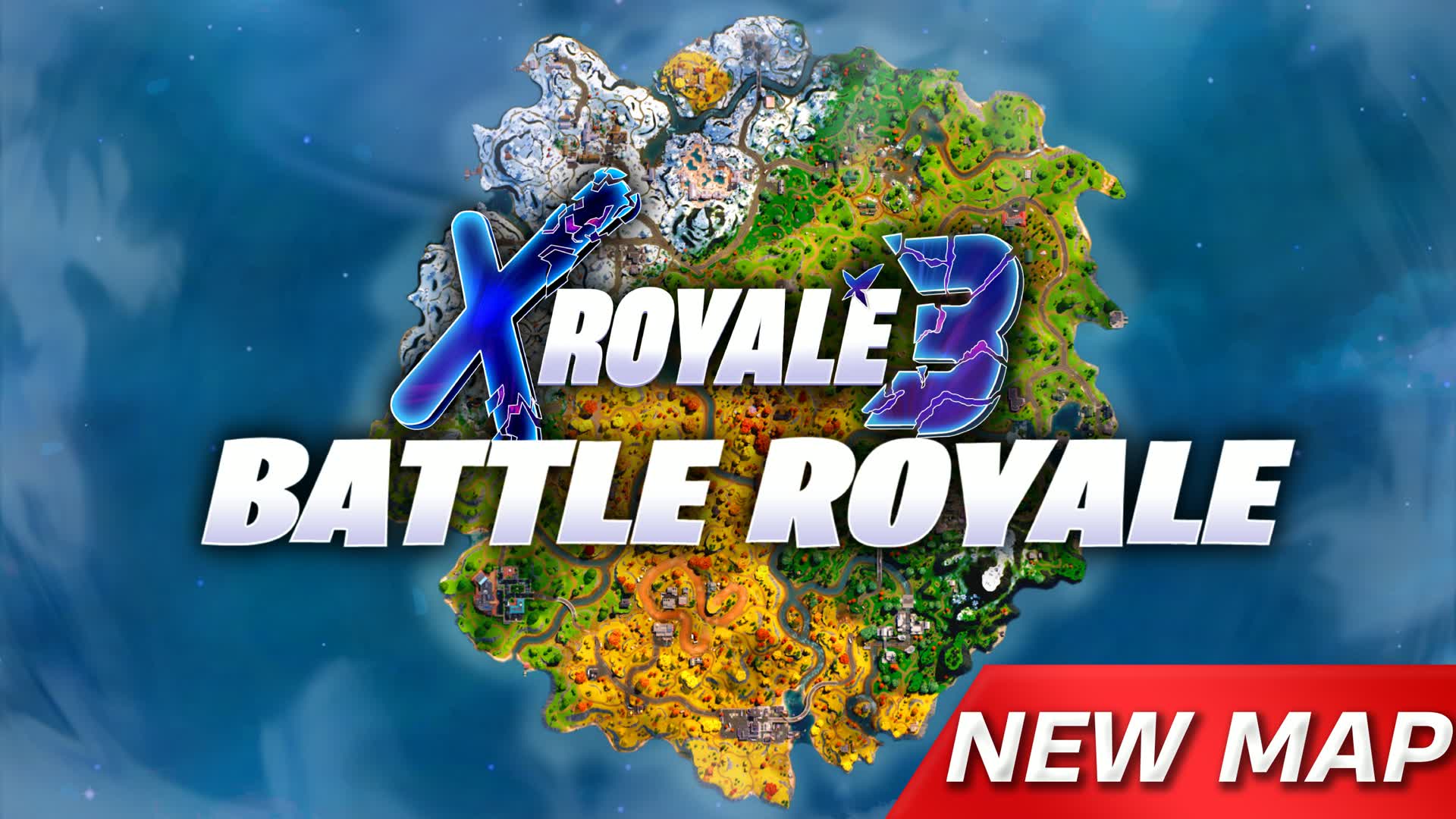 Battle Royale: X Royale 3 — Fortnite Creative map