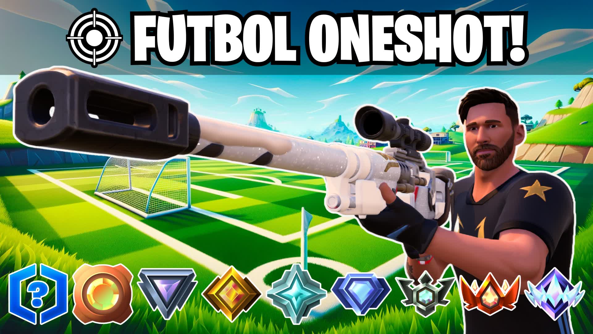Fútbol One Shot 🥅🎯 — Fortnite Creative map