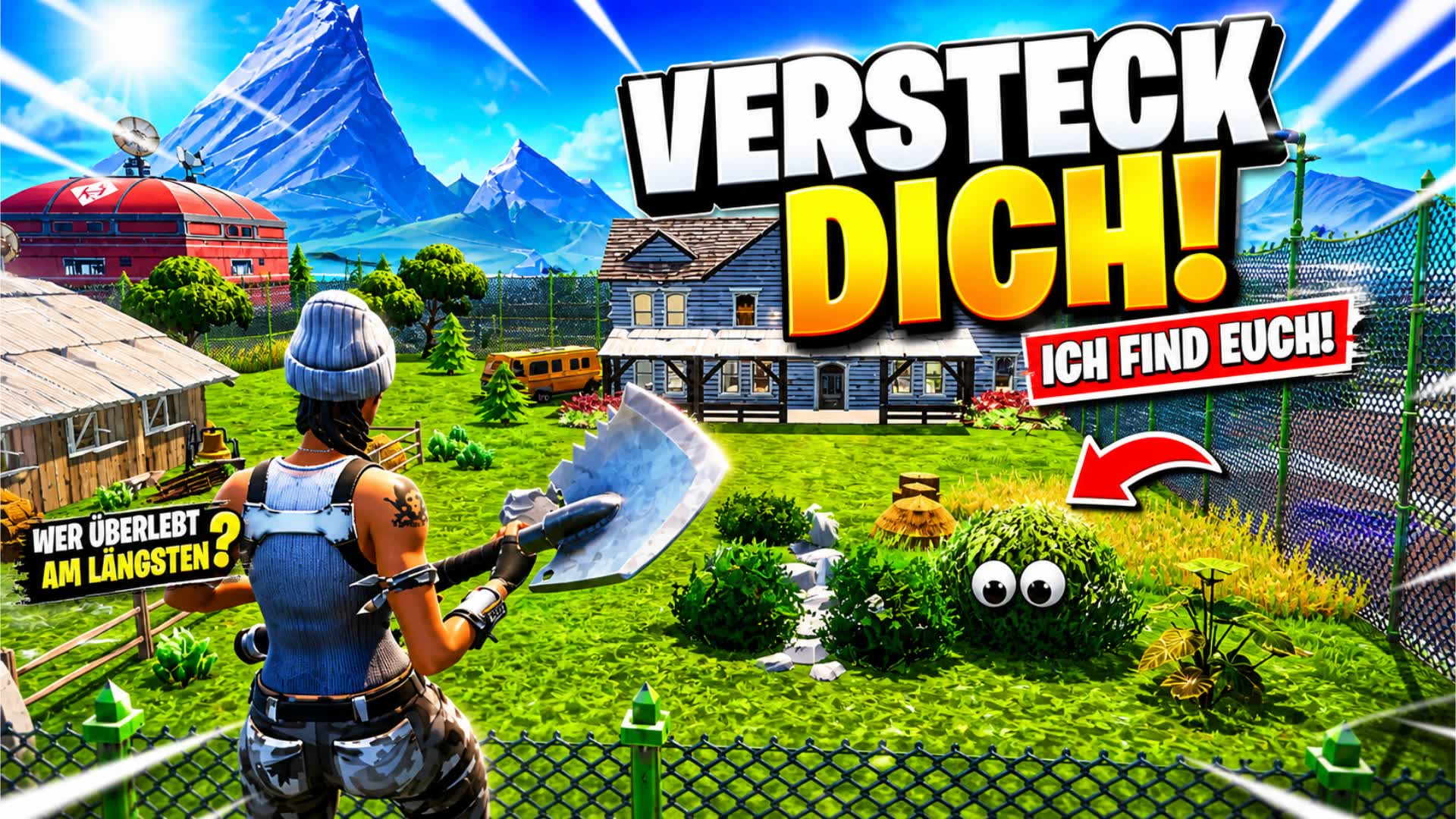 Only A Farm? Hide and Seek — Fortnite Creative map