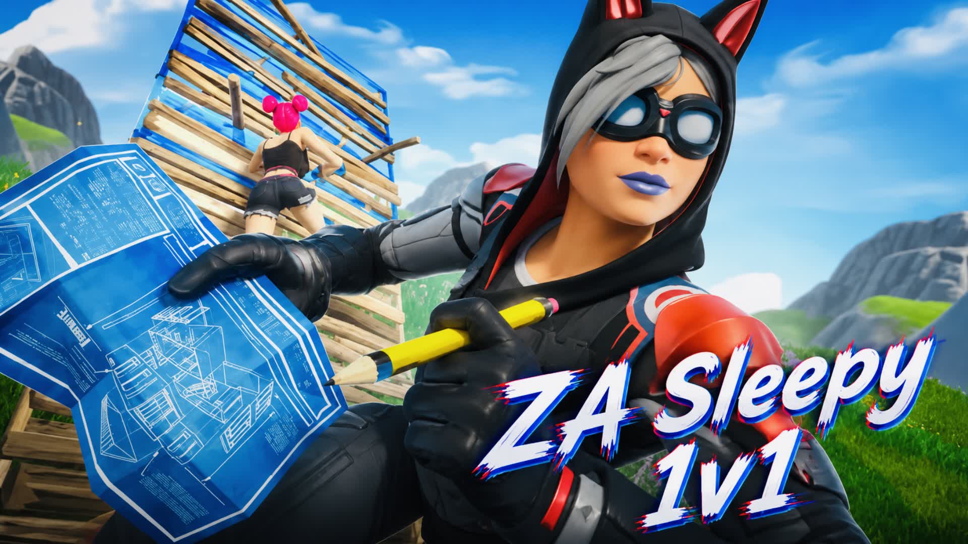 ZA SLEEPY 1V1 — Fortnite Creative map