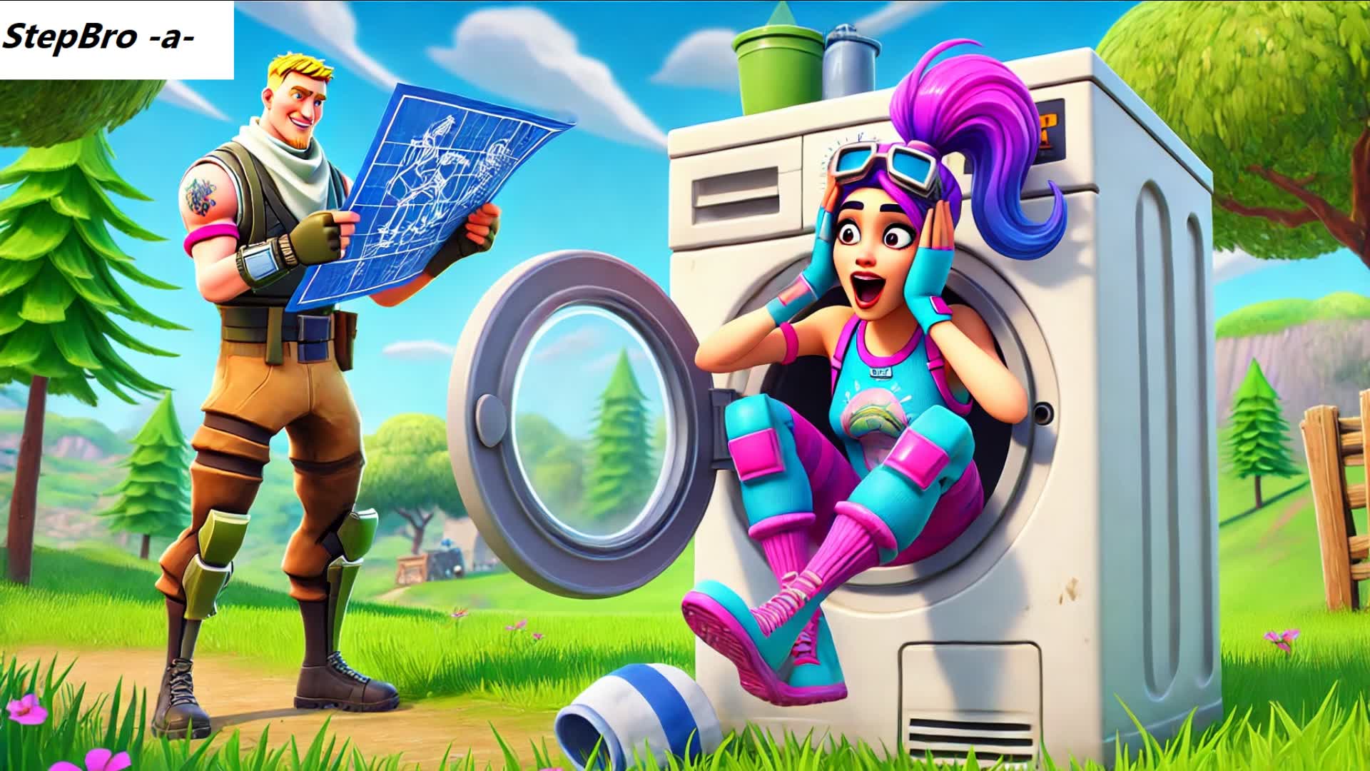 StepBro 1V1 FFA — Fortnite Creative map