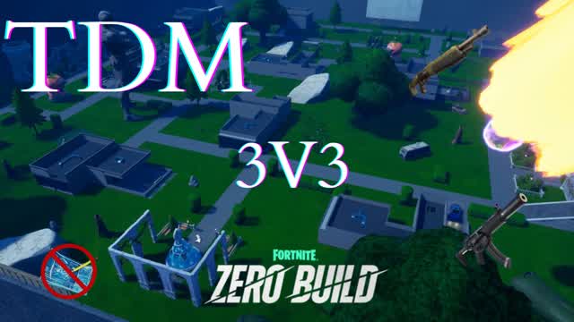 TEAM DEATHMATCH 3v3 — Fortnite Creative map