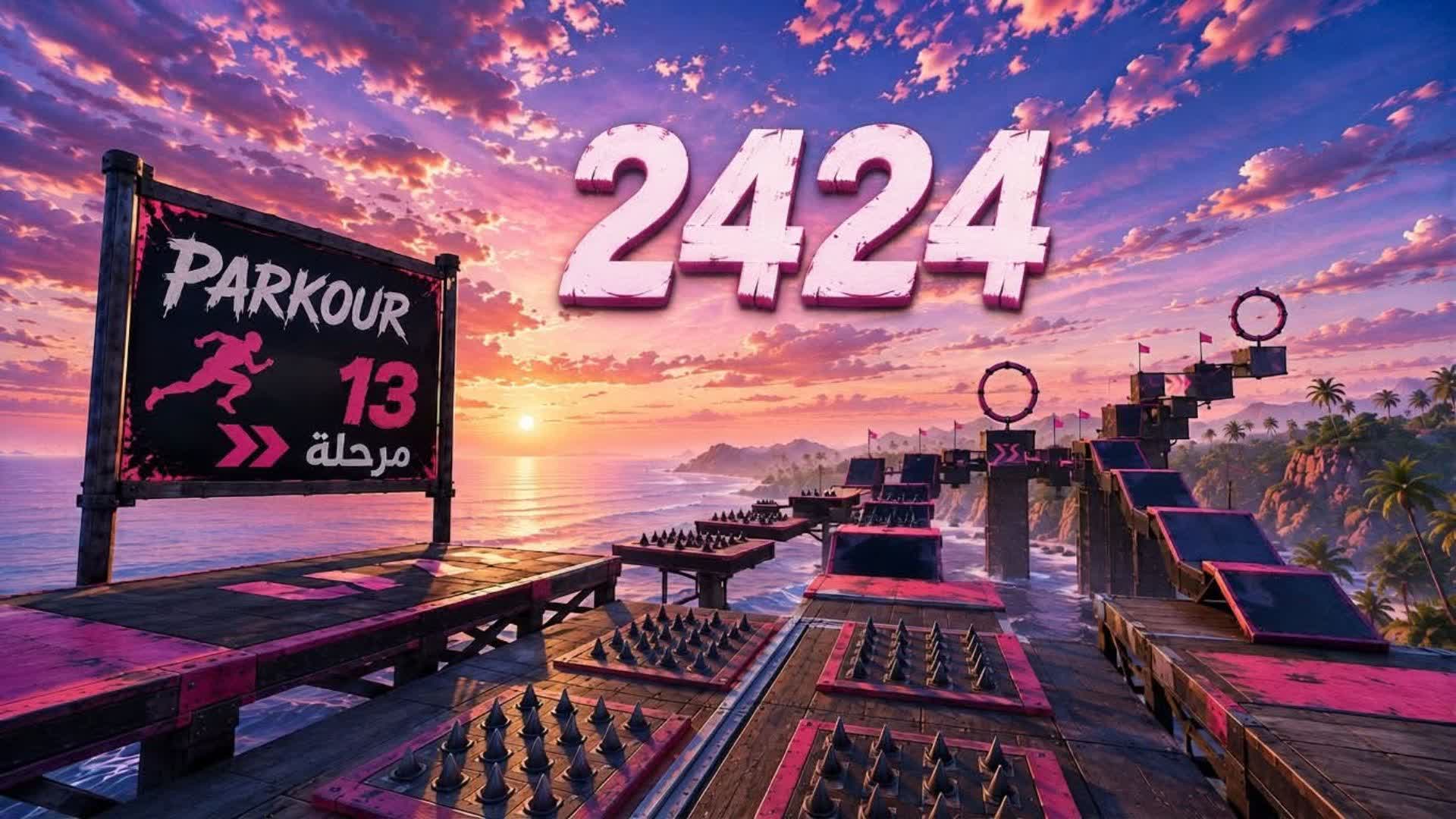 PARKOUR FRIEND : 2424 — Fortnite Creative map