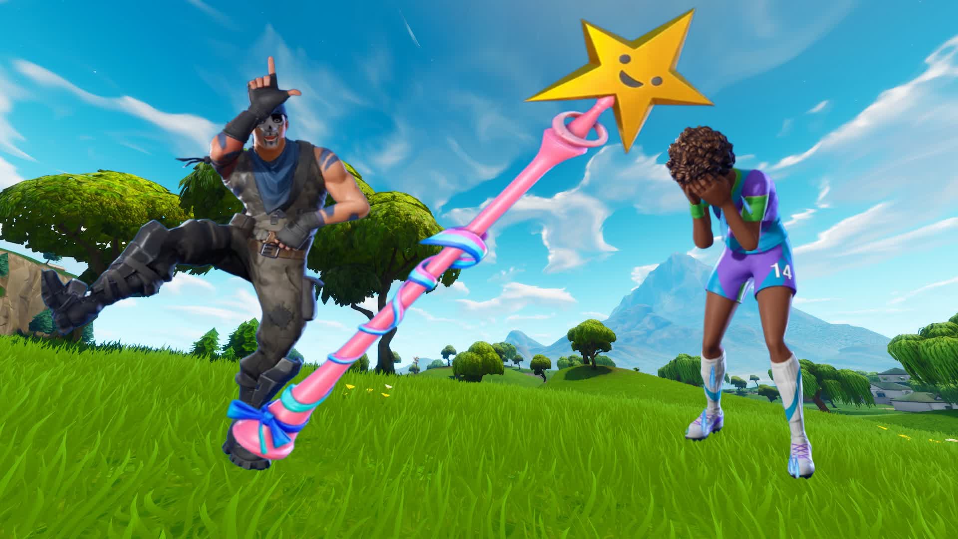 ONE SHOT PICKAXE WARS — Fortnite Creative map