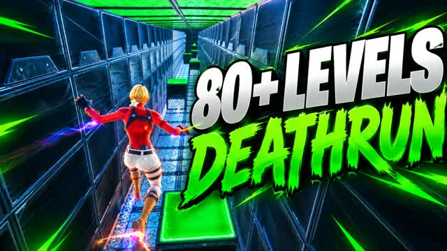 Easy Deathrun (80+ Levels) β Fortnite Creative map