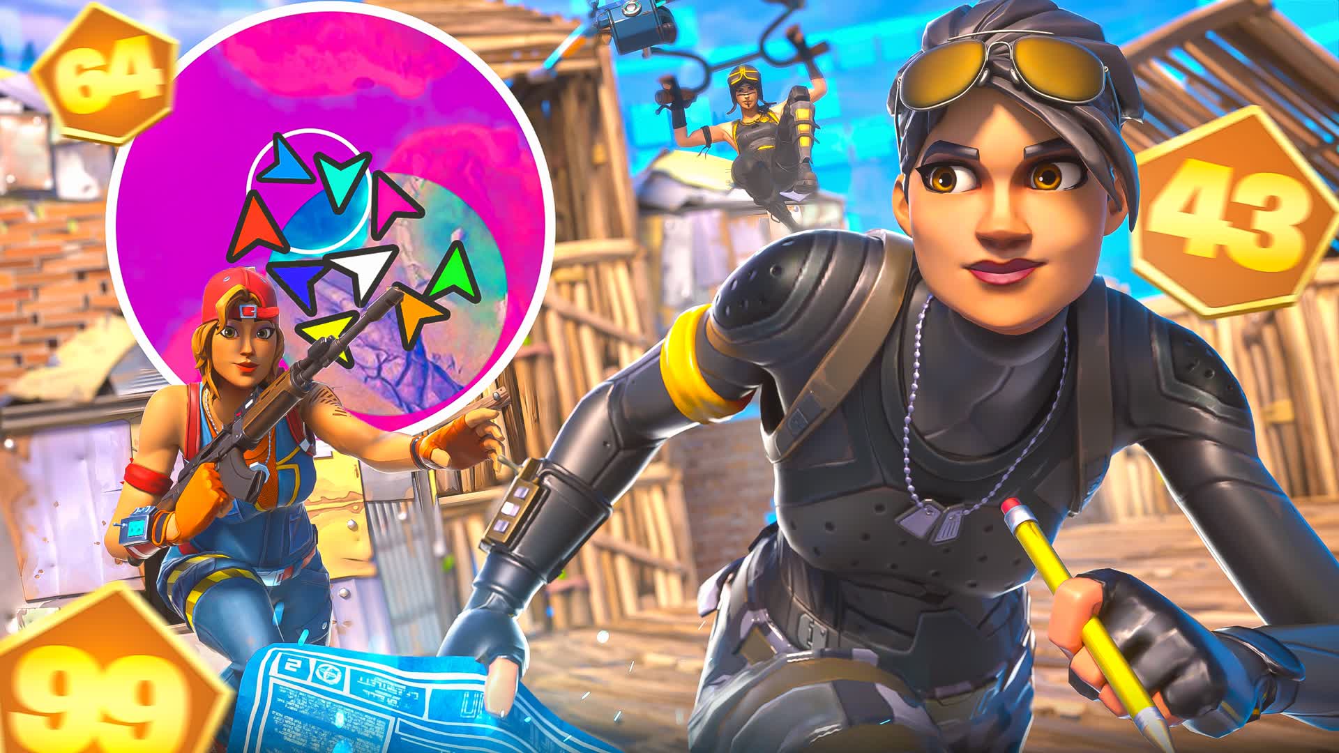 SUMMER ZONE WARS π΄ β Fortnite Creative map