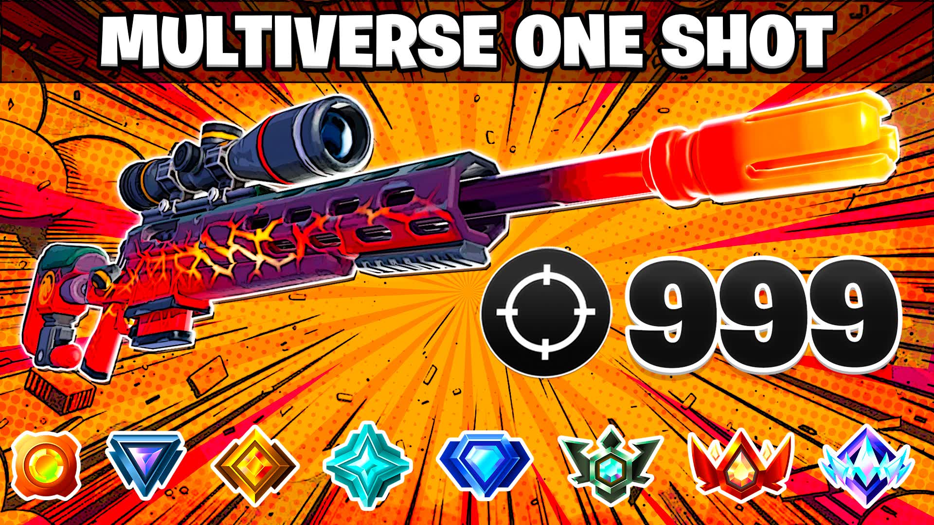 🍁MULTIVERSE🔫ONE SHOT SNIPER🎯 — Fortnite Creative map