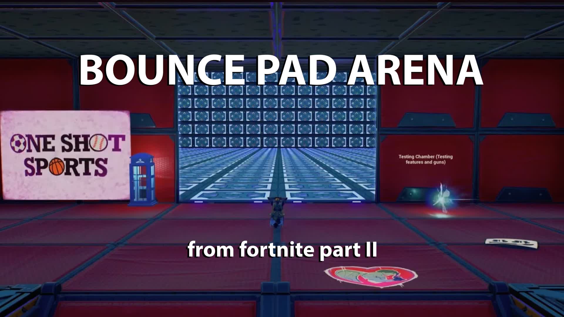 Bounce Pad Arena — Fortnite Creative map