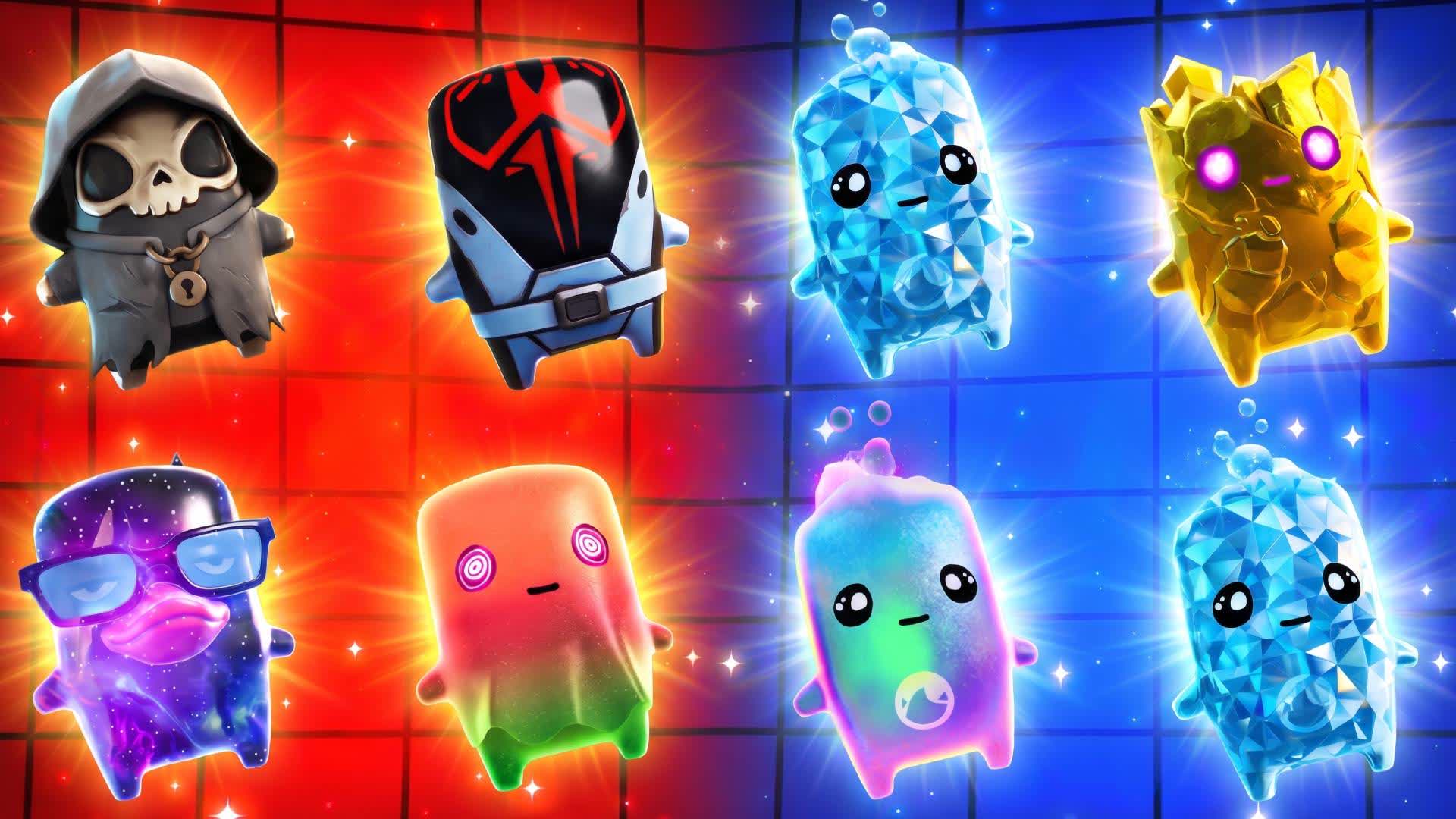 RVB RED VS BLUE MONEY — Fortnite Creative map