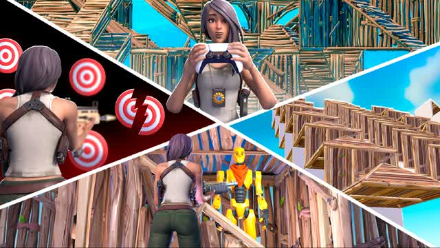 EDIT AIM PIECE & MECHANICS ⭐ — Fortnite Creative map