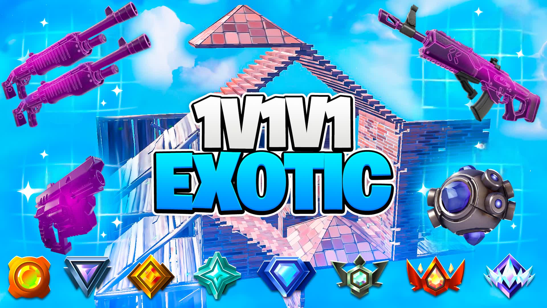 1V1V1 ZONE WARS EXOTIC RELOAD 1V1 — Fortnite Creative map