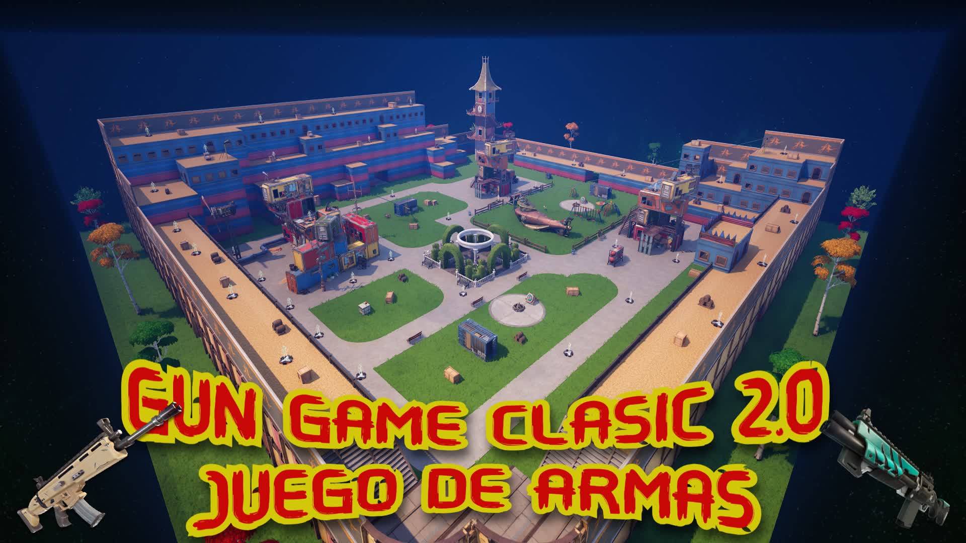 GUN GAME CLASIC 2.0 (juego de armas) — Fortnite Creative map