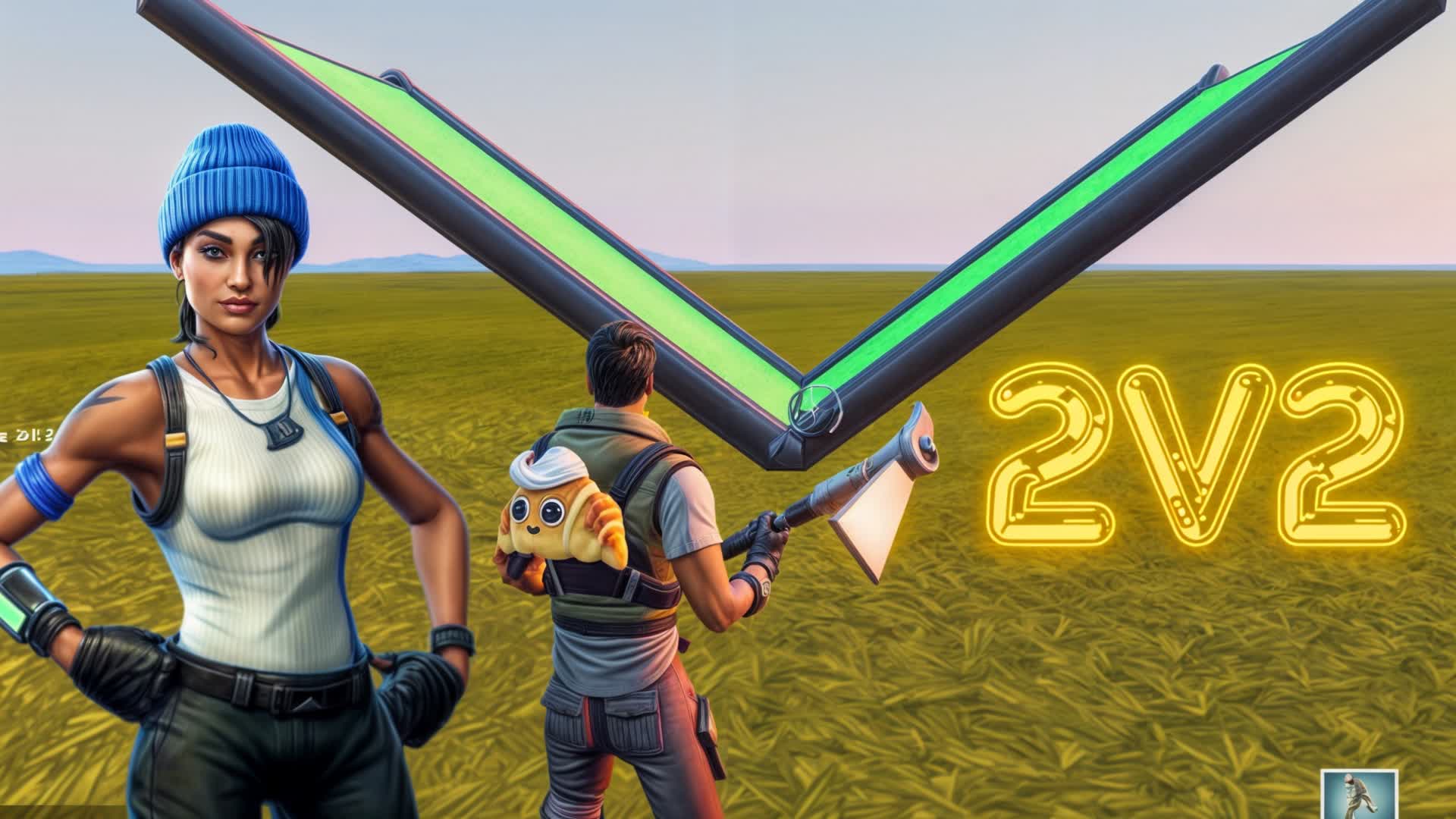Play 2V2 — Fortnite Creative map