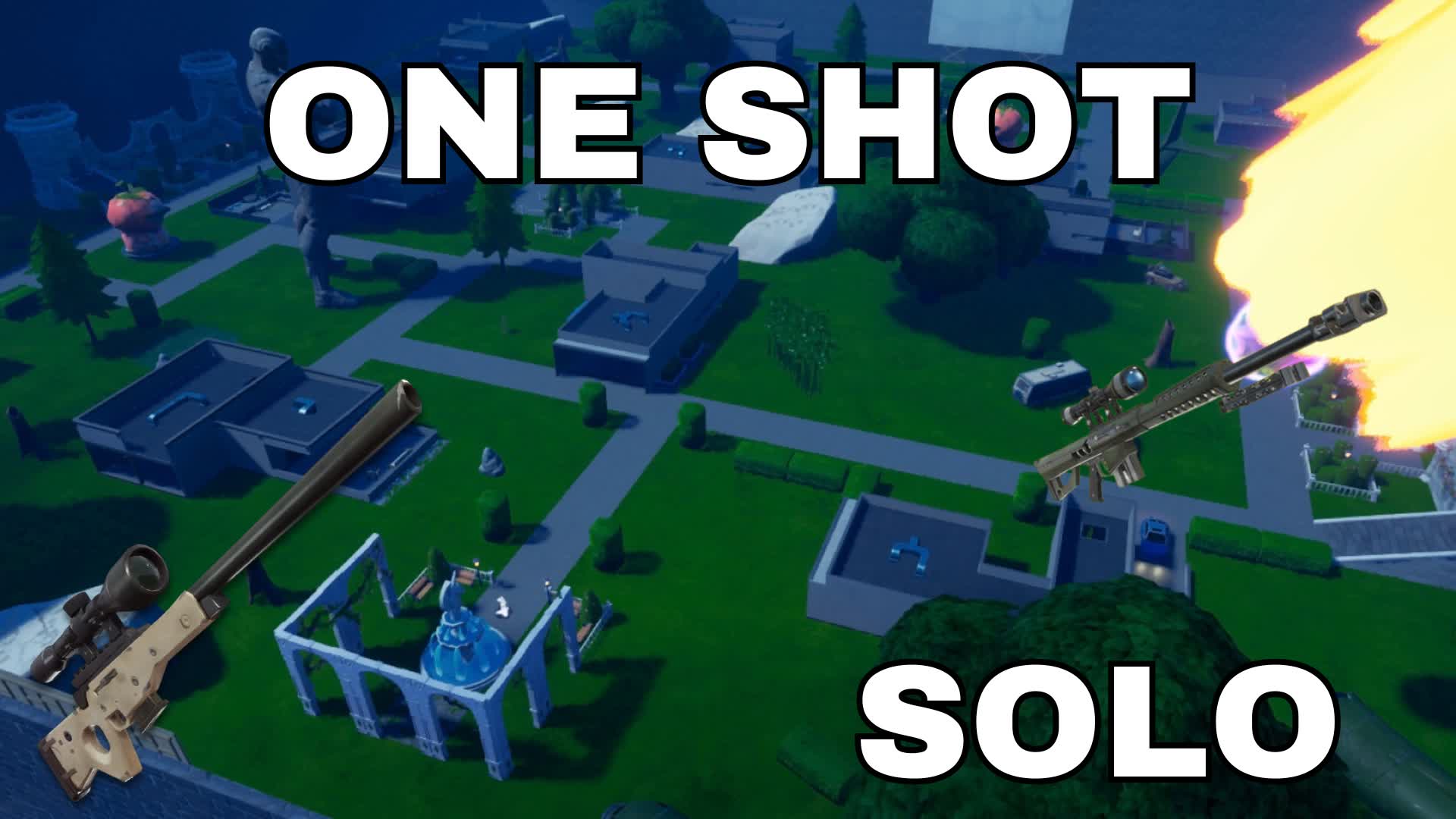 ONE SHOT — Fortnite Creative map