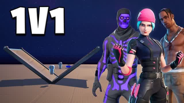 1v1 F — Fortnite Creative map