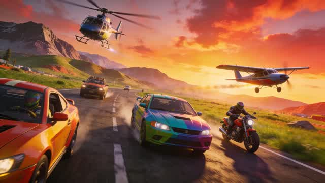OPEN WORLD DRIVING ADVENTURE FREE — Fortnite Creative map
