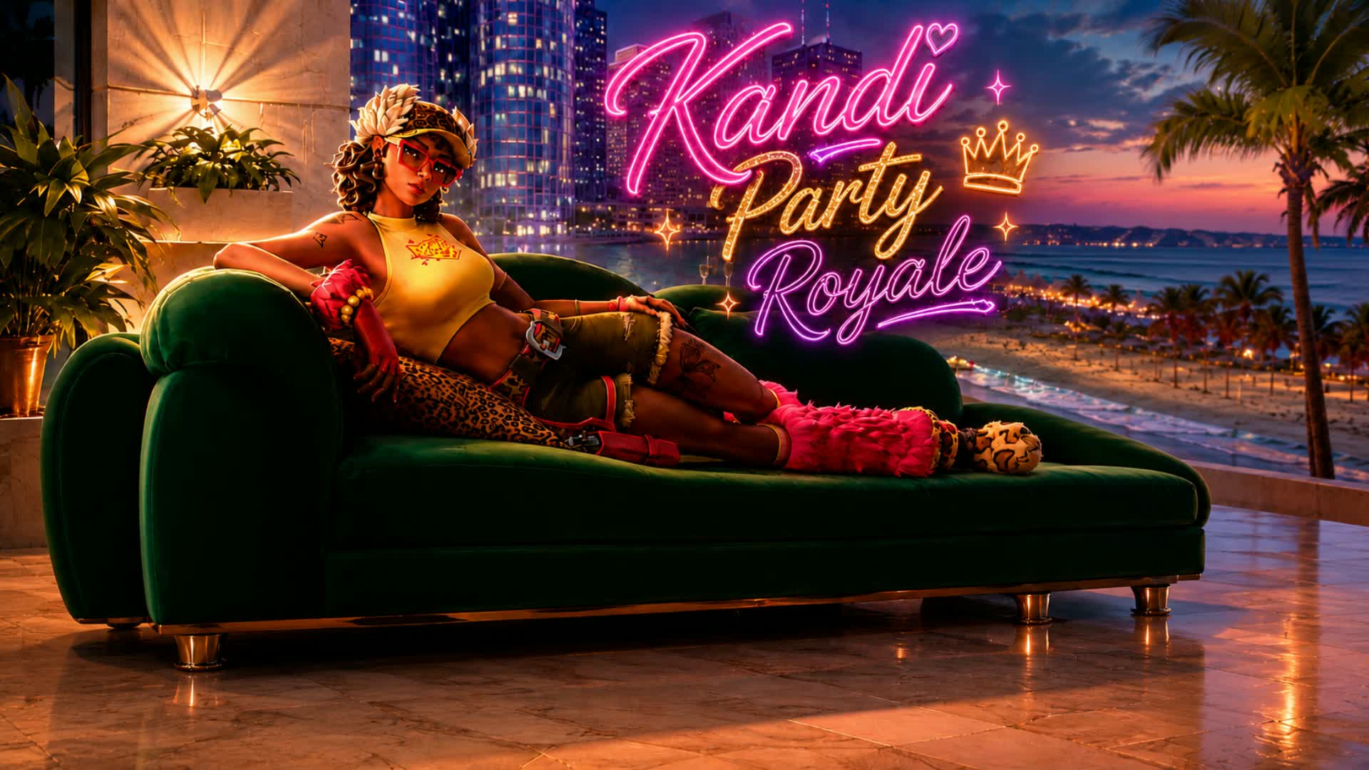 Kandi Party Royale — Fortnite Creative map