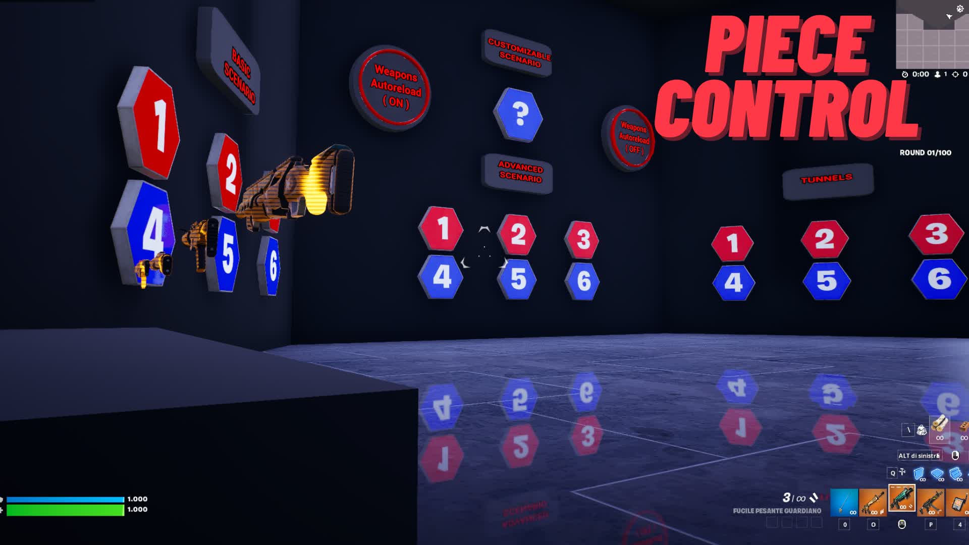 Piece Control Advanced — Fortnite Creative map