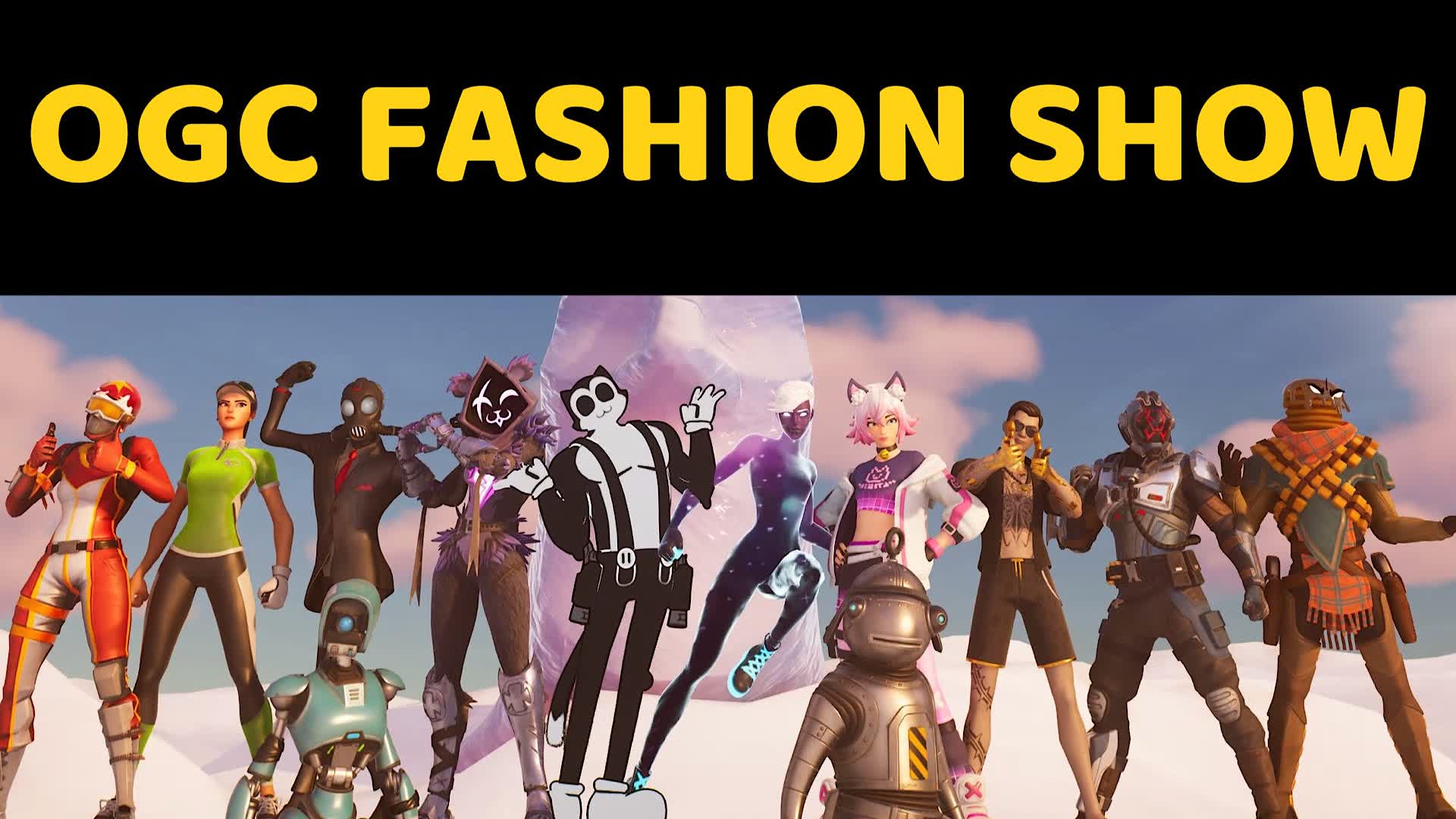 OGC Fashion Show — Fortnite Creative map