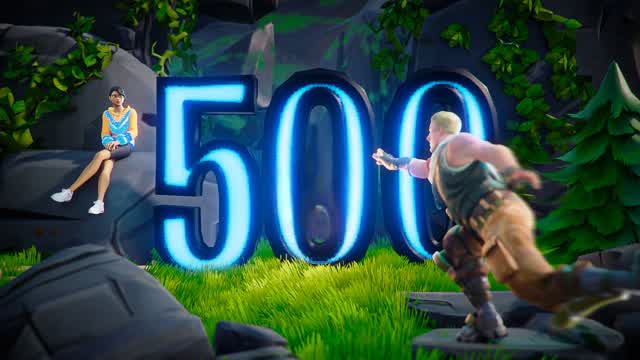 500 Level Default Deathrun β Fortnite Creative map