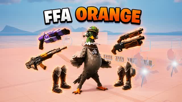 FFA ORANGE 🧡 — Fortnite Creative map