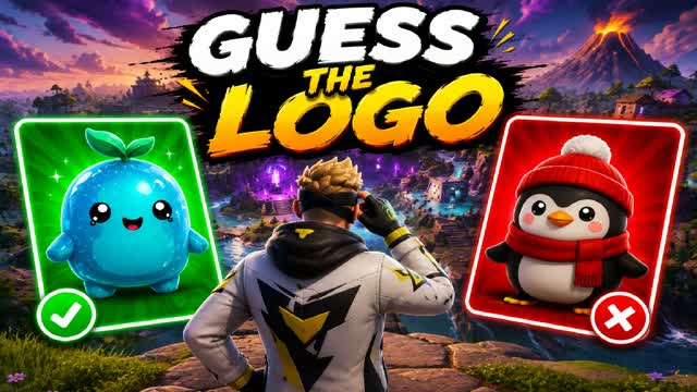 GUESS LOGO ๐ PARKOUR OBBY MINIGAME rvb โ Fortnite Creative map