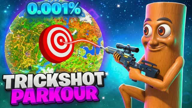 π₯π² MEGA TRICKSHOT CRAZY PARKOUR π΅βπ« β Fortnite Creative map