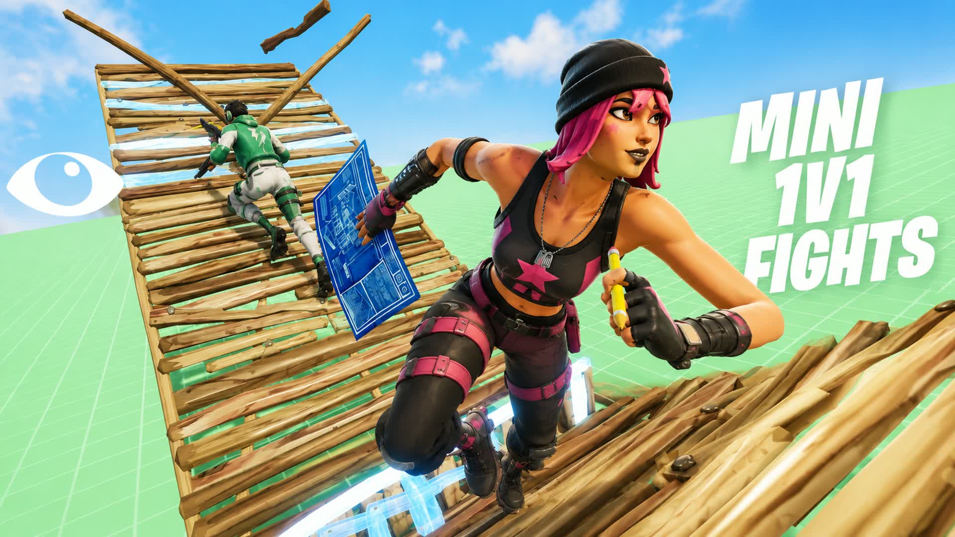 Mini 1v1 Fights — Fortnite Creative map