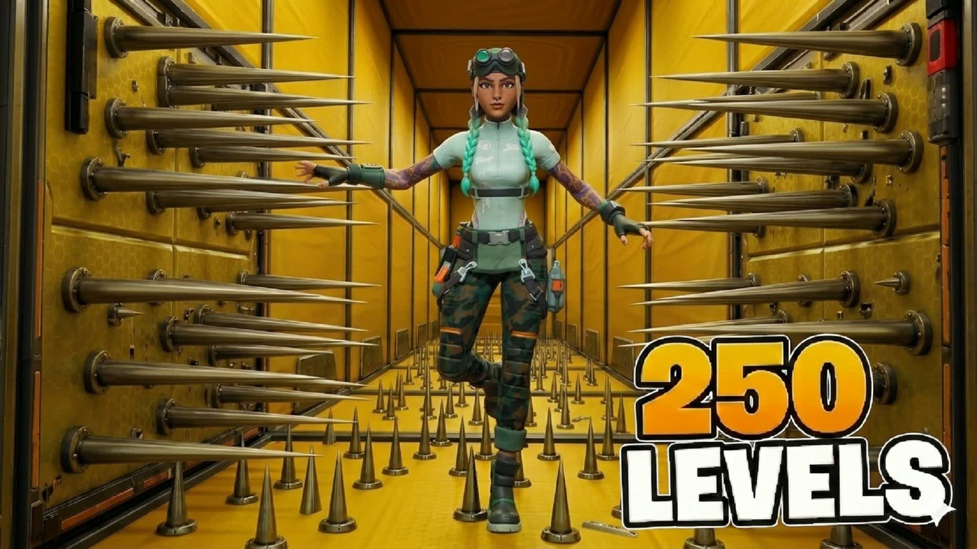 ⭐️M 400+ parkour⭐️07a — Fortnite Creative map