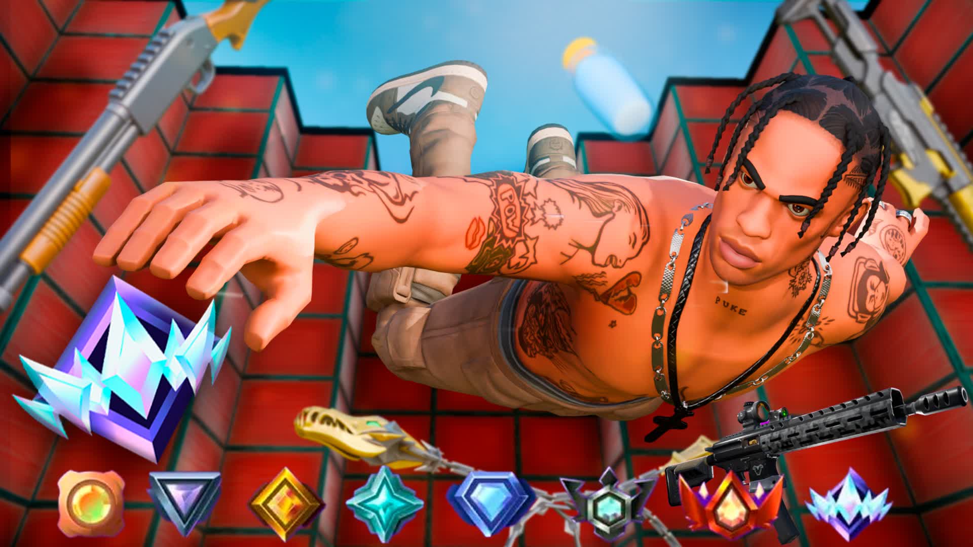 THE PIT RANKED FREE FOR ALL — Fortnite Creative map