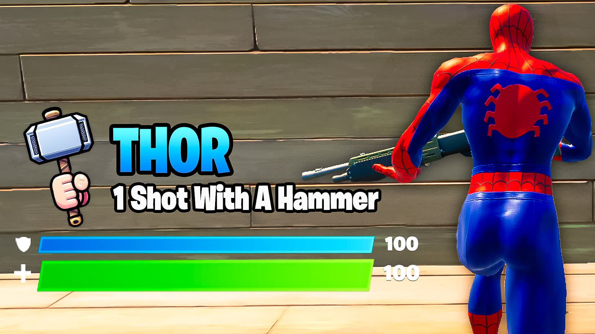 BOX FIGHT WITH SUPERPOWERS! — Fortnite Creative map