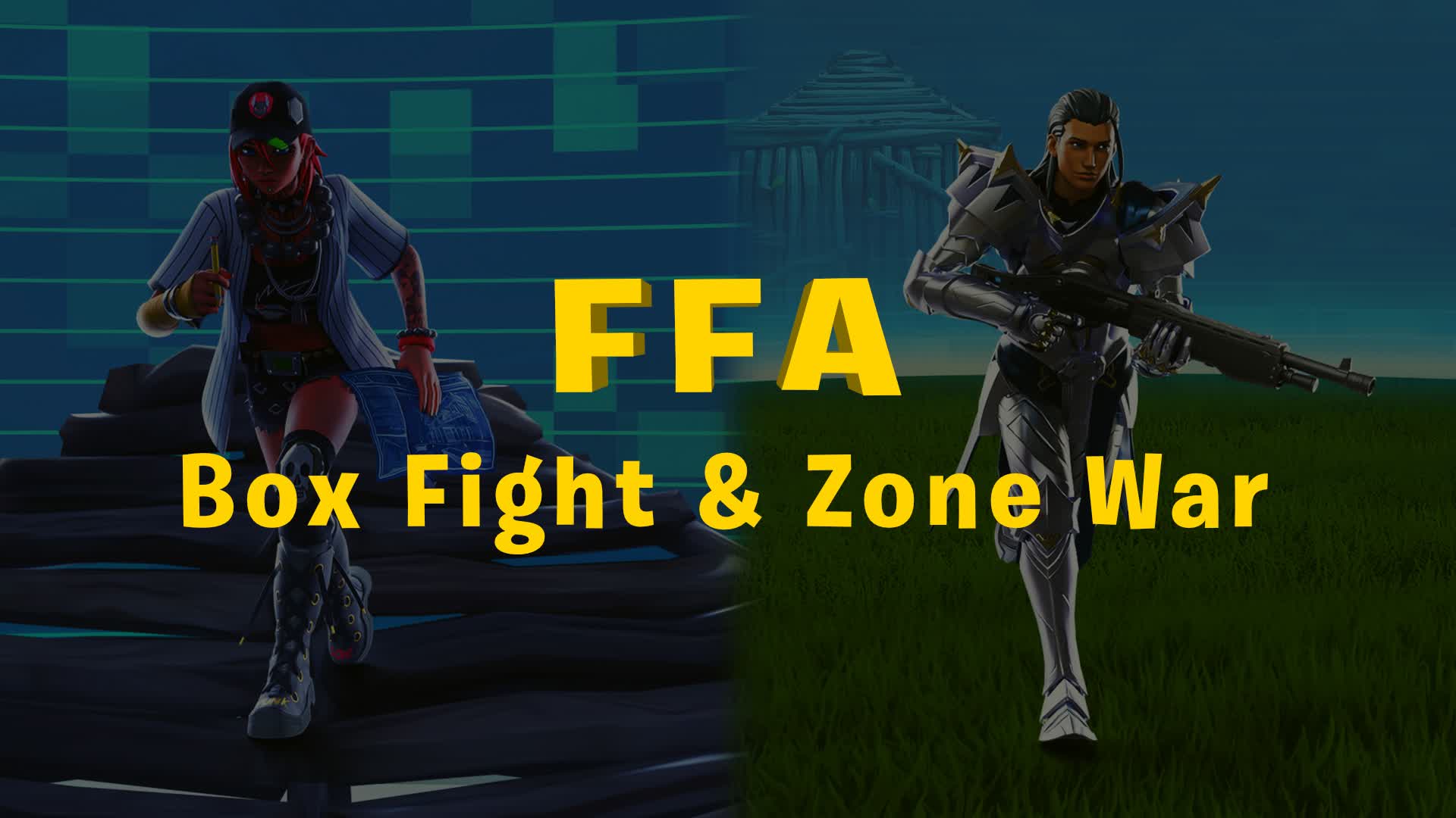BOX FIGHT ZONE WARS - BOXFIGHT ZONE WARS — Fortnite Creative map