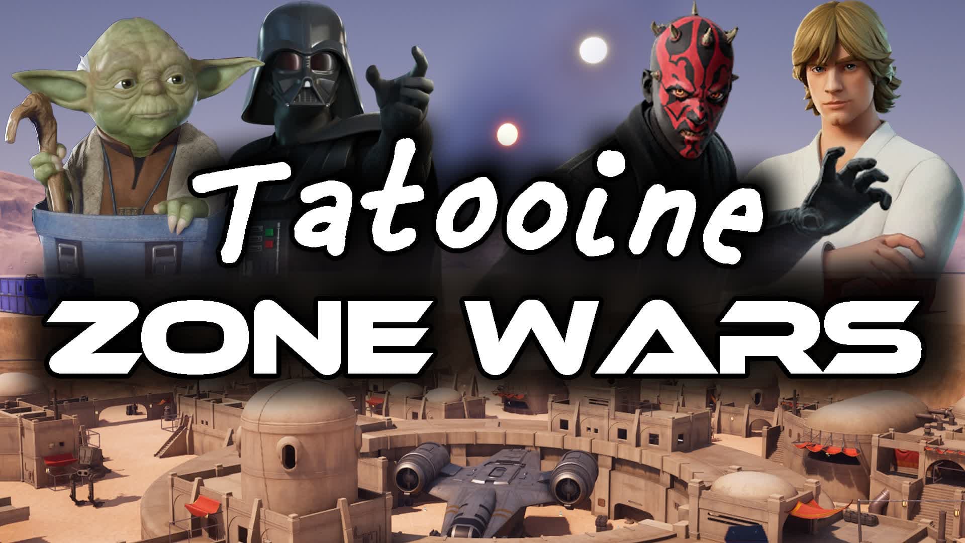 Tatooine Zone Wars — Fortnite Creative map