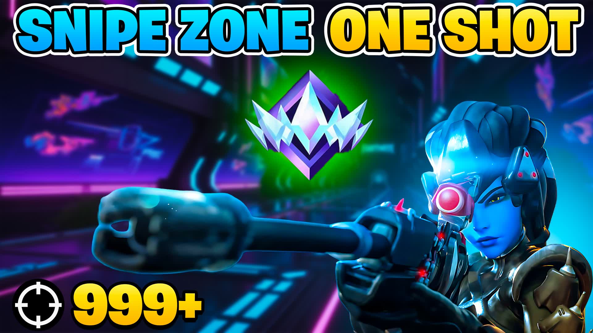 π― SNIPEZONE β’ One Shot β Fortnite Creative map