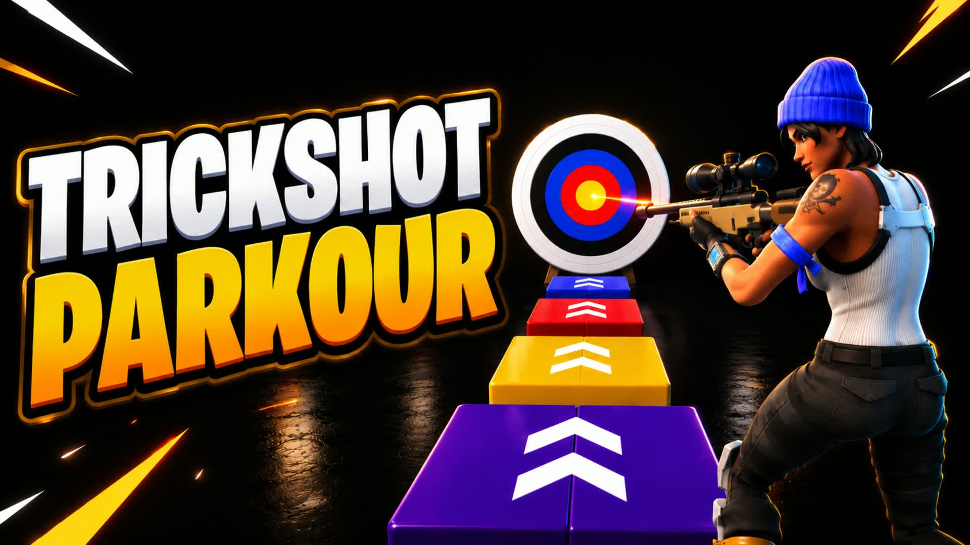 TRICKSHOT ONLY β Fortnite Creative map