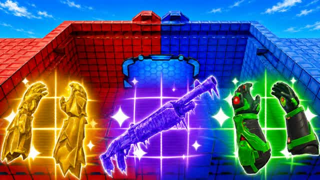 RED VS BLUE 🔴🔵 SPRITE RVB (ALL GUNS) — Fortnite Creative map