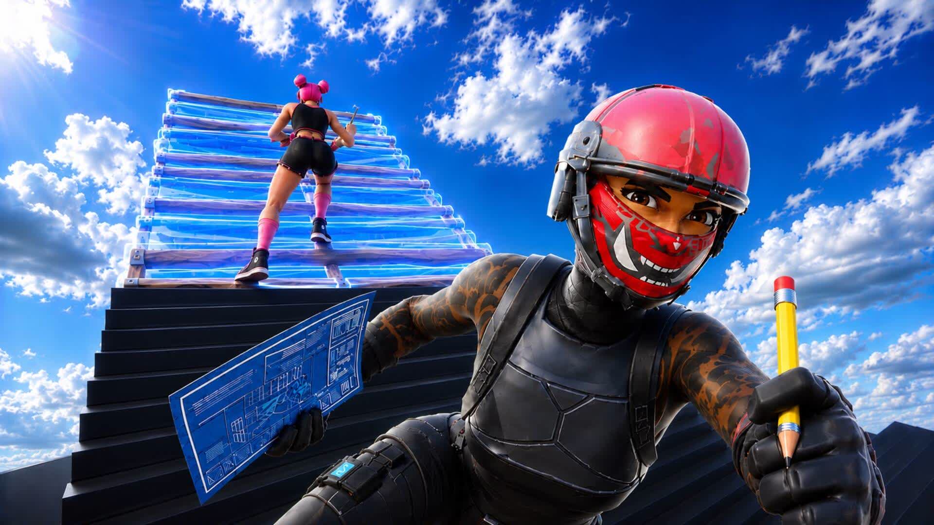 1V1 BUILD FIGHTS | MJP β Fortnite Creative map