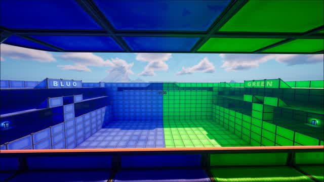 🔵Green VS Blue 🟢VS — Fortnite Creative map