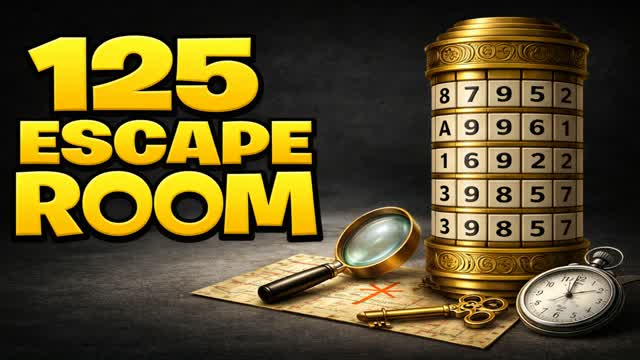 Cryptex Escape Room — Fortnite Creative map