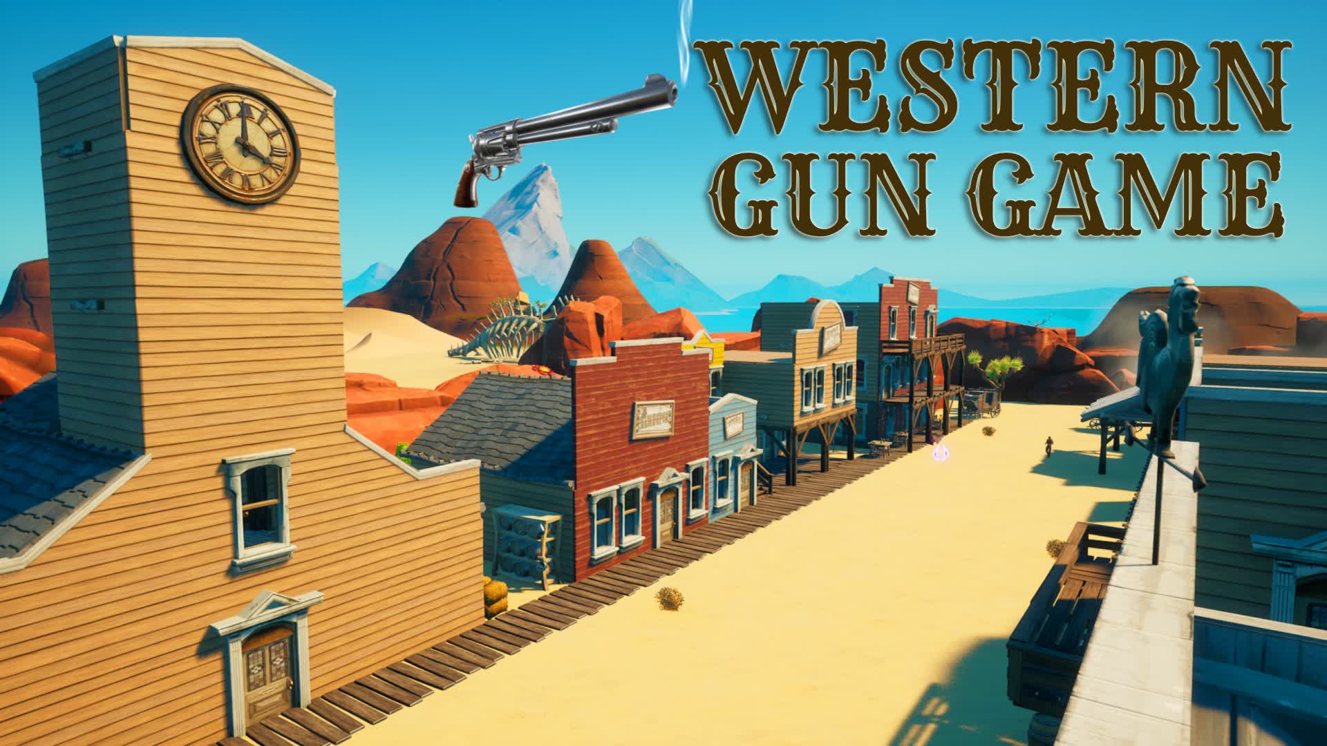Western Gun Game β Fortnite Creative map