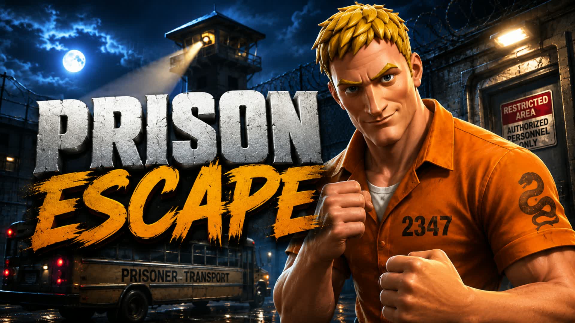 PRISON ESCAPE ROGUE β Fortnite Creative map