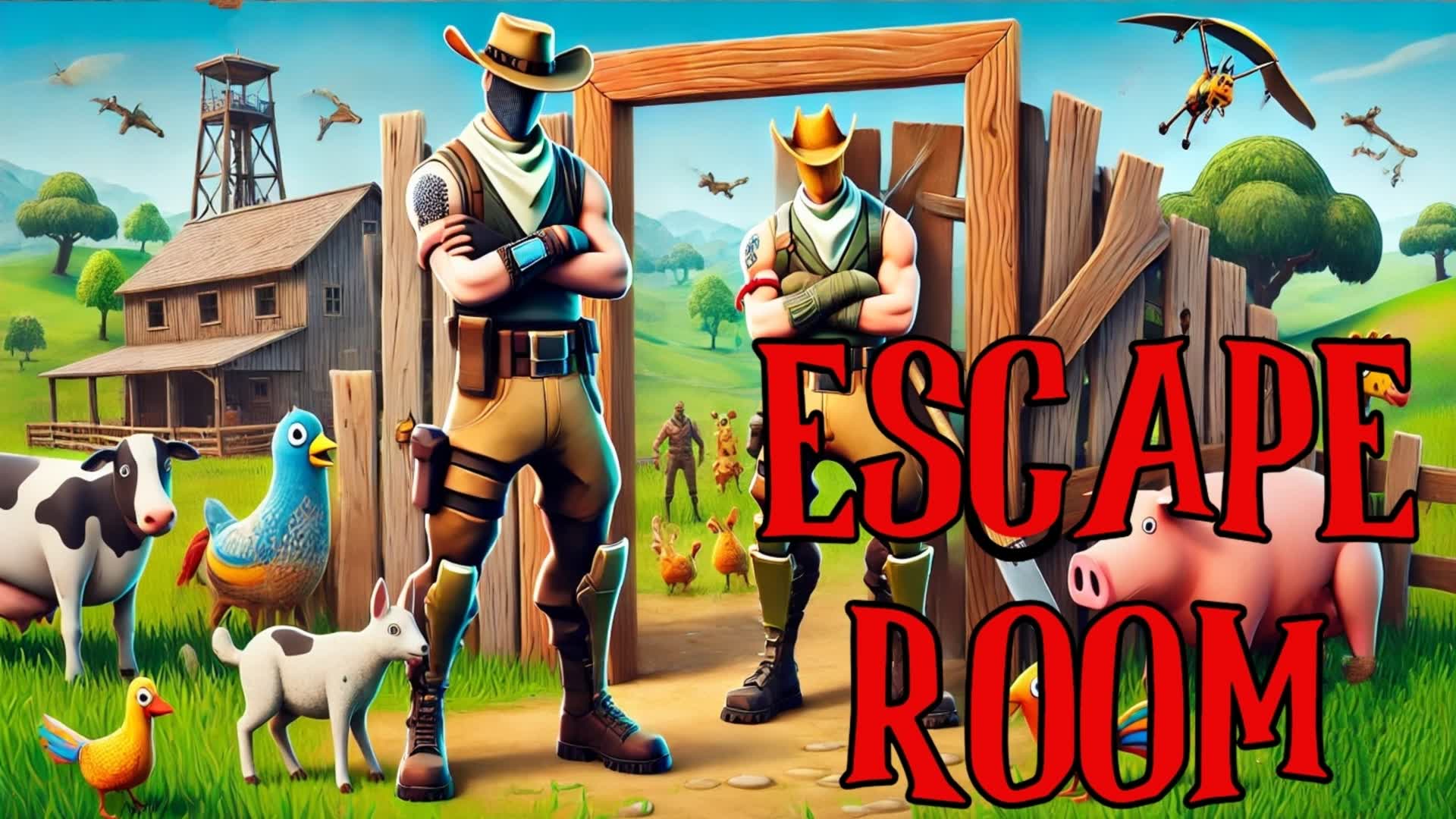 Escape Room — Fortnite Creative map