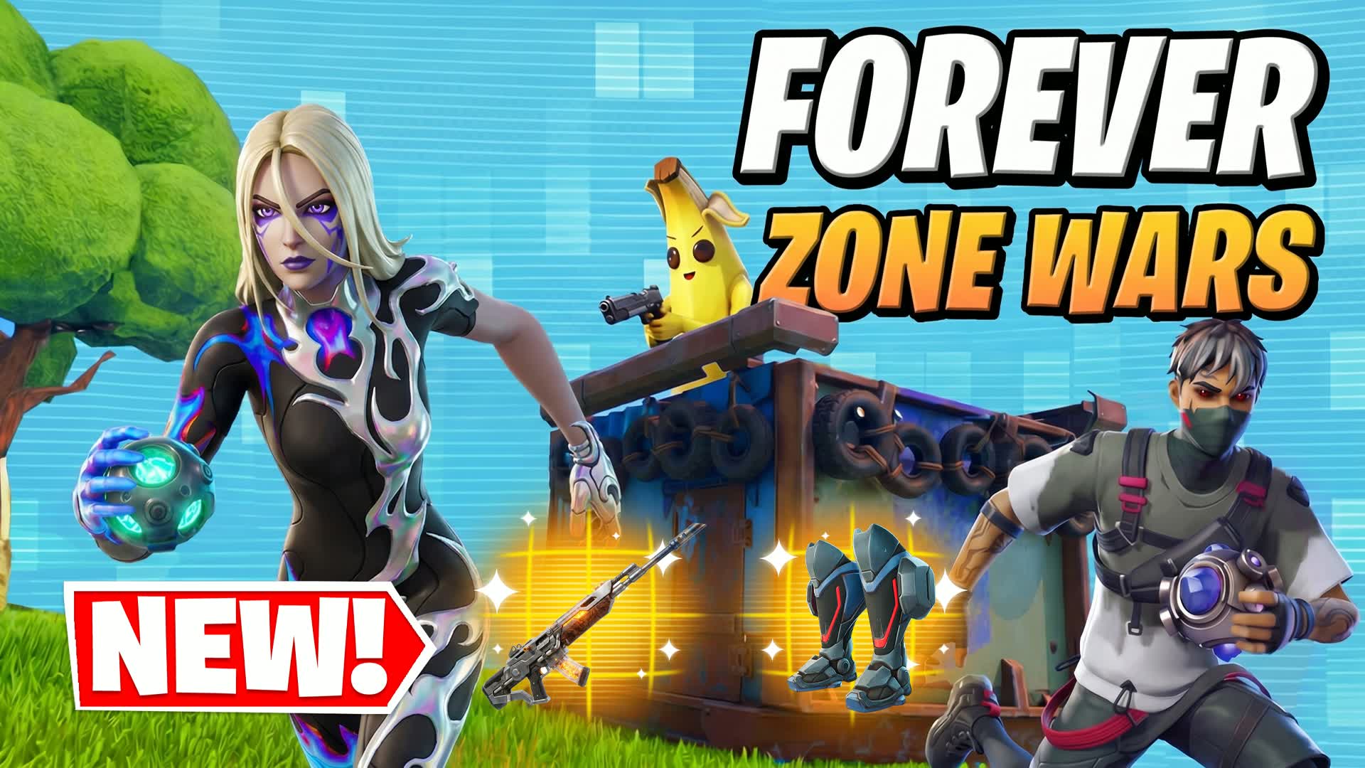Forever Zero Build Zone Wars — Fortnite Creative map