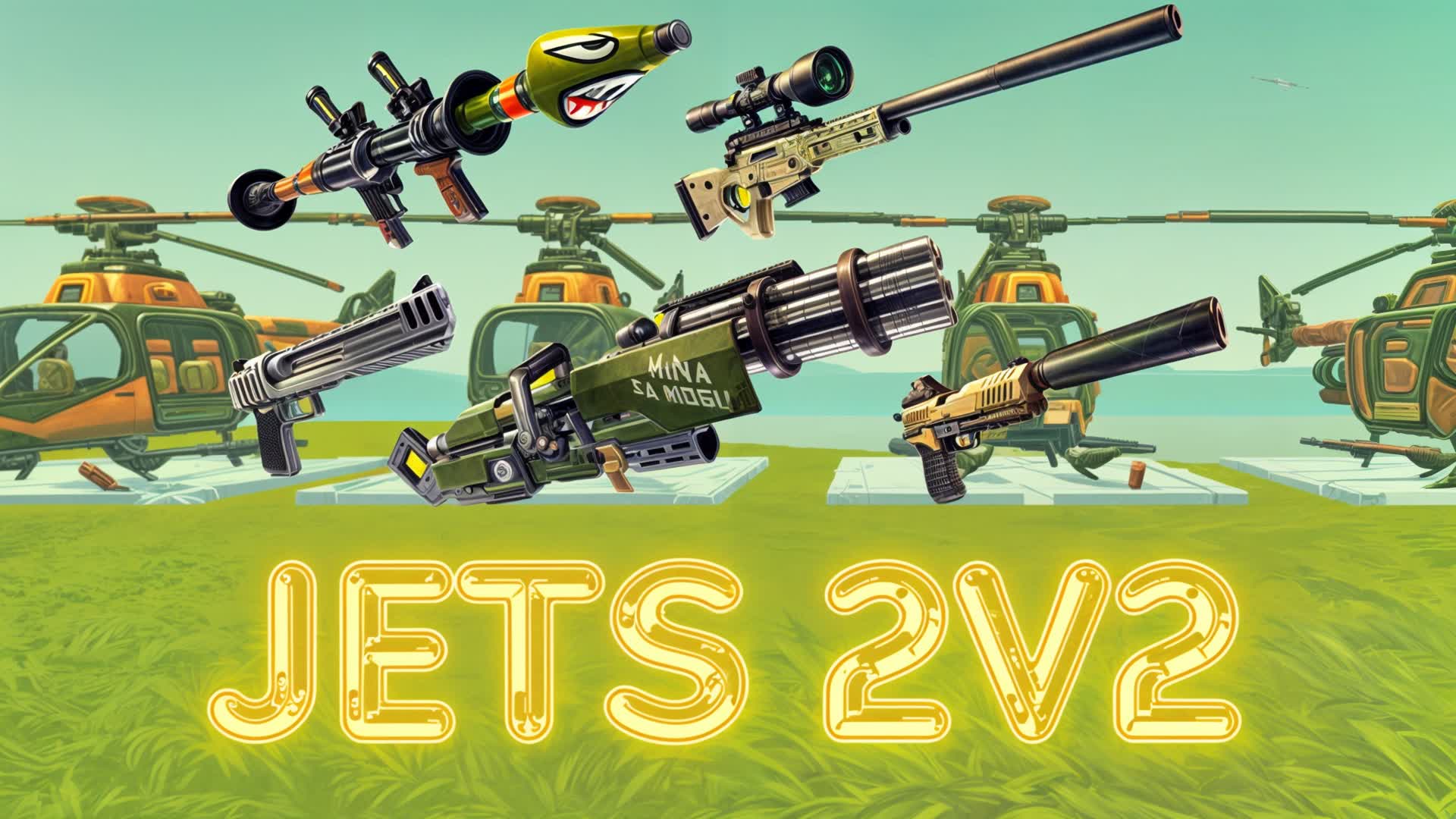Jets 2v2 — Fortnite Creative map